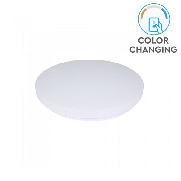Plafoniera LED Rotonda 12w IP20 3-4-64K 720 Lumen 255mm